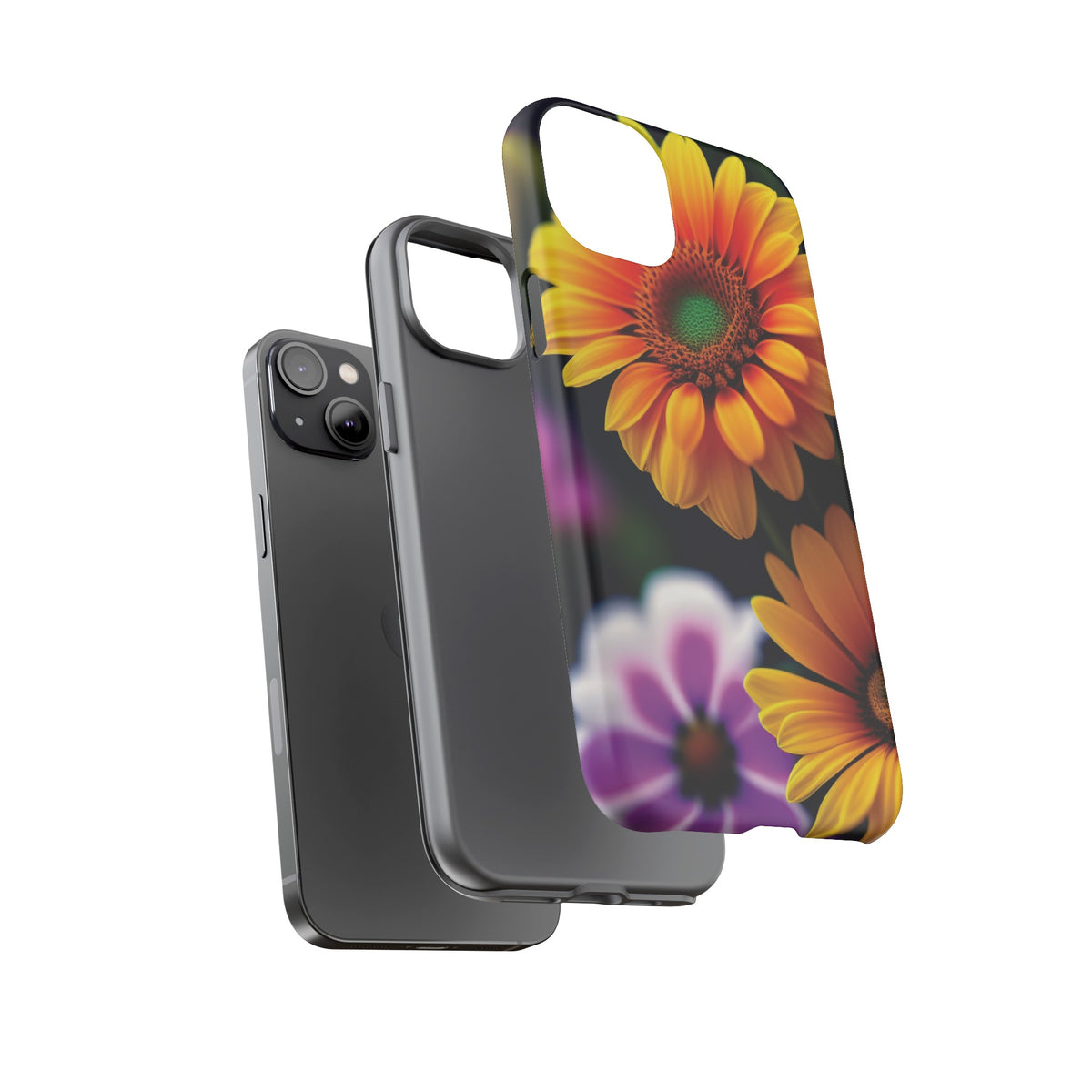 Flowers that are as beautiful as the sun Tough Phone Cases