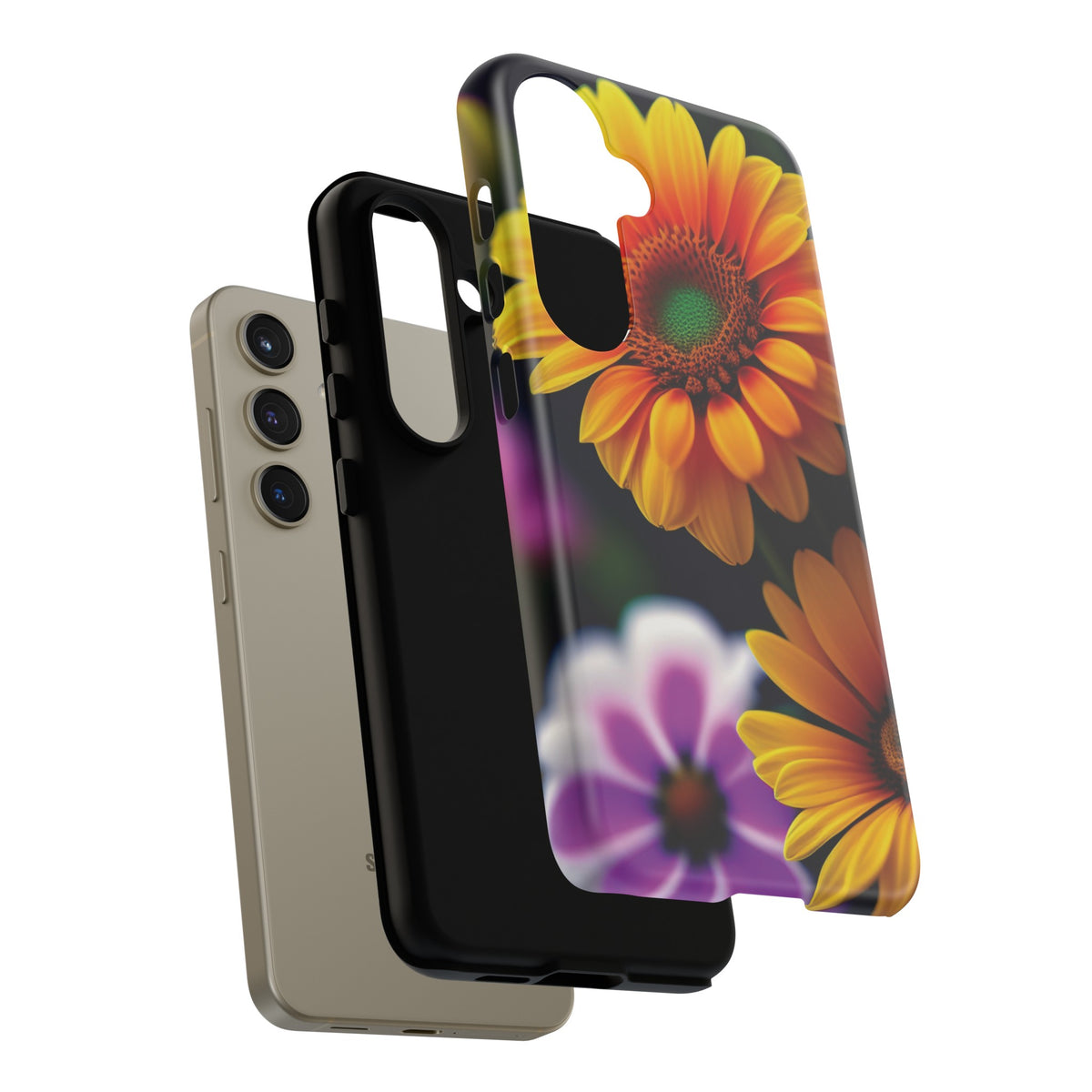 Flowers that are as beautiful as the sun Tough Phone Cases