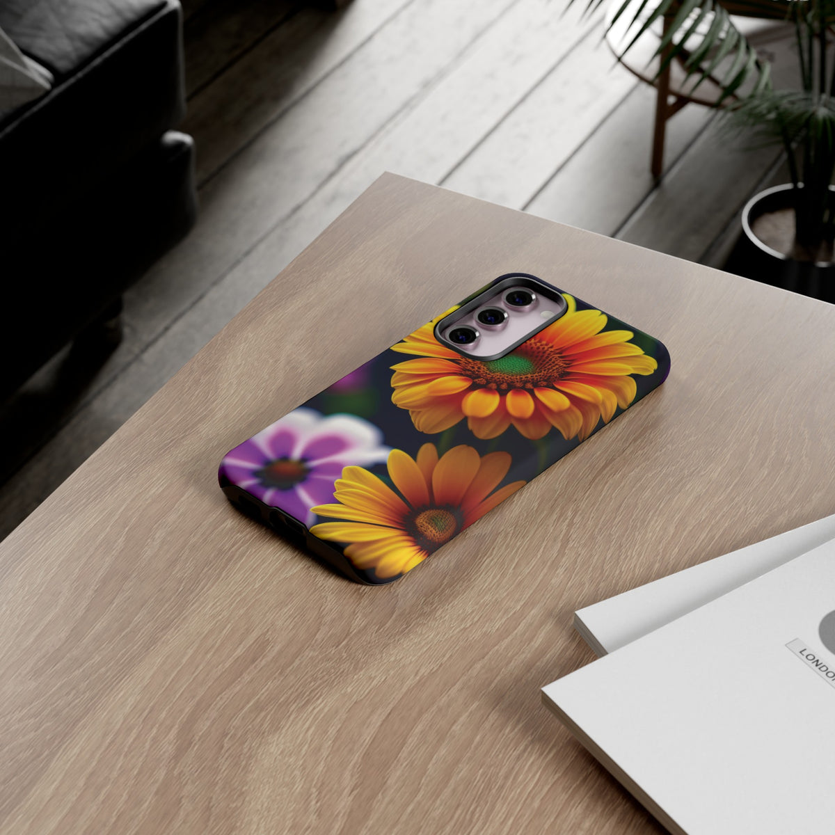 Flowers that are as beautiful as the sun Tough Phone Cases