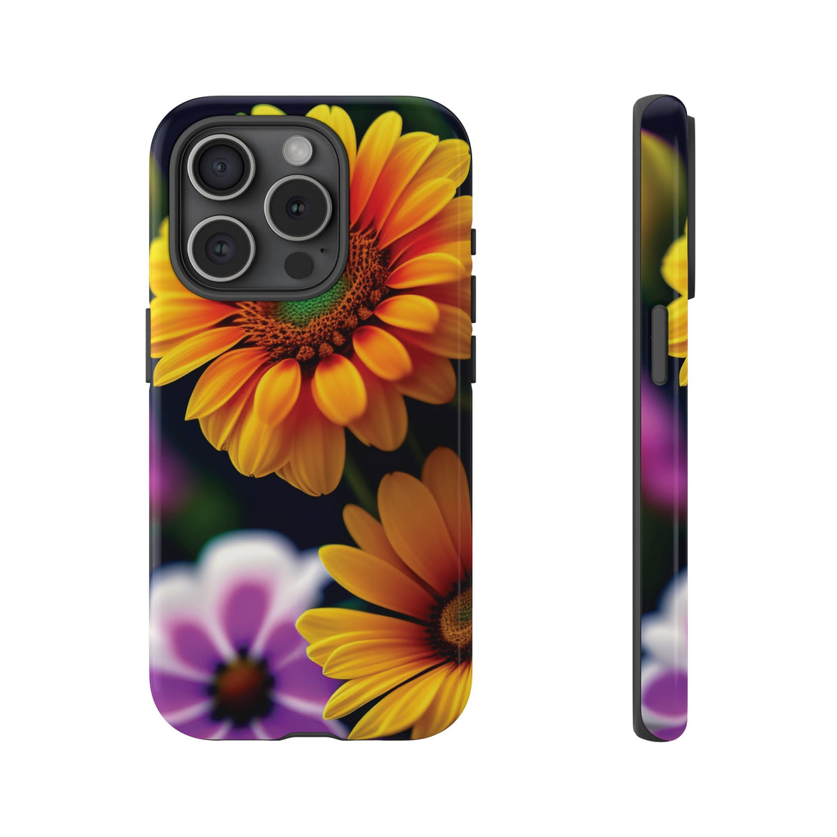 Flowers that are as beautiful as the sun Tough Phone Cases