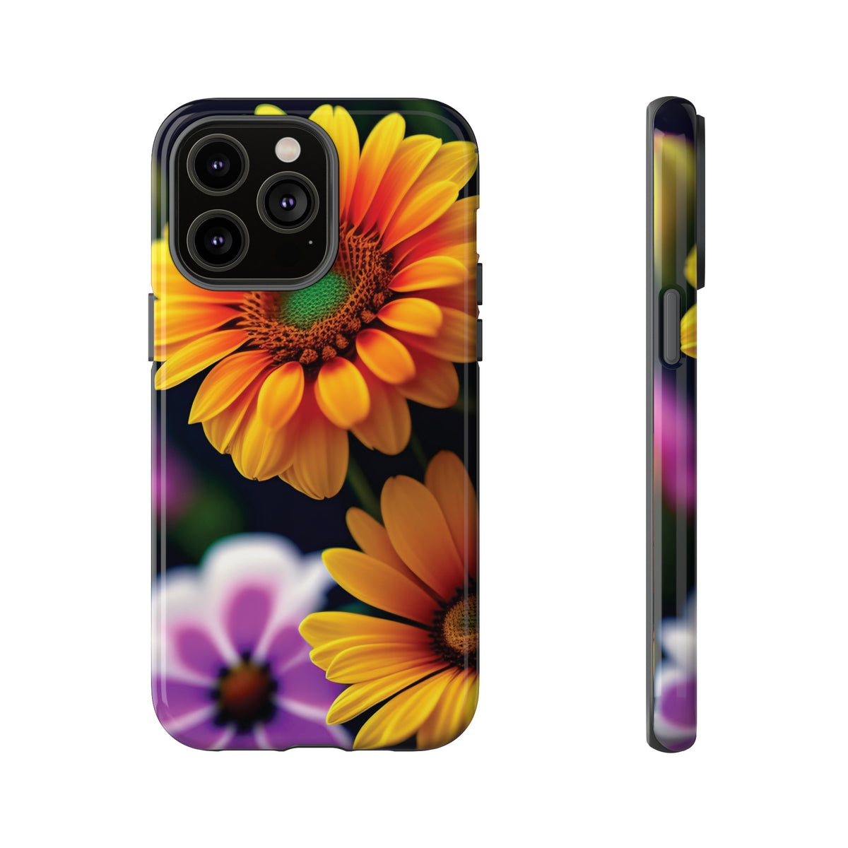 Flowers that are as beautiful as the sun Tough Phone Cases