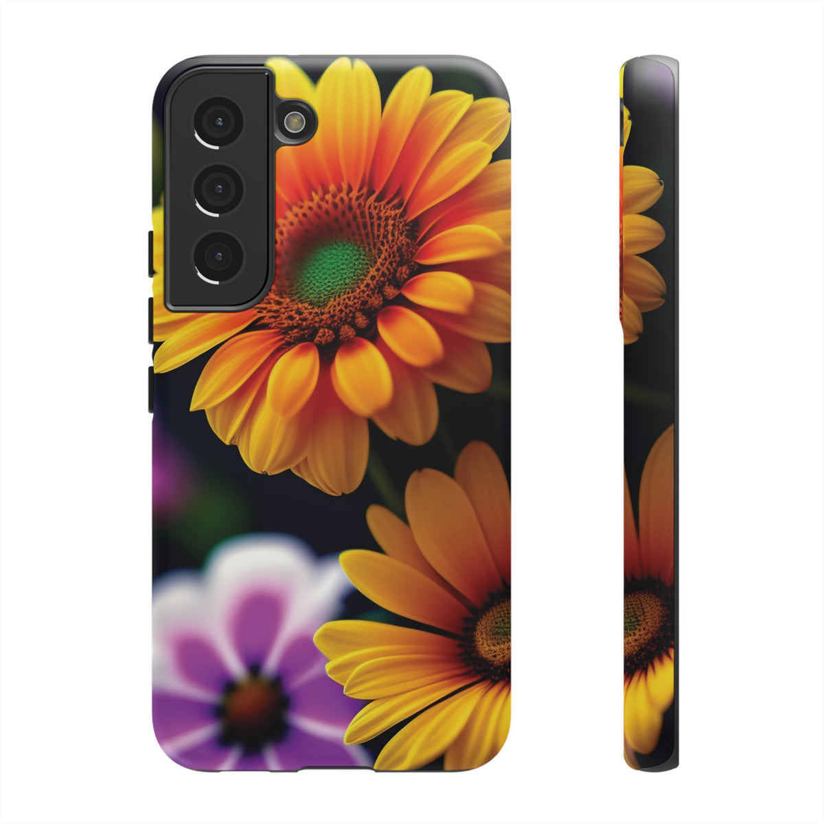 Flowers that are as beautiful as the sun Tough Phone Cases