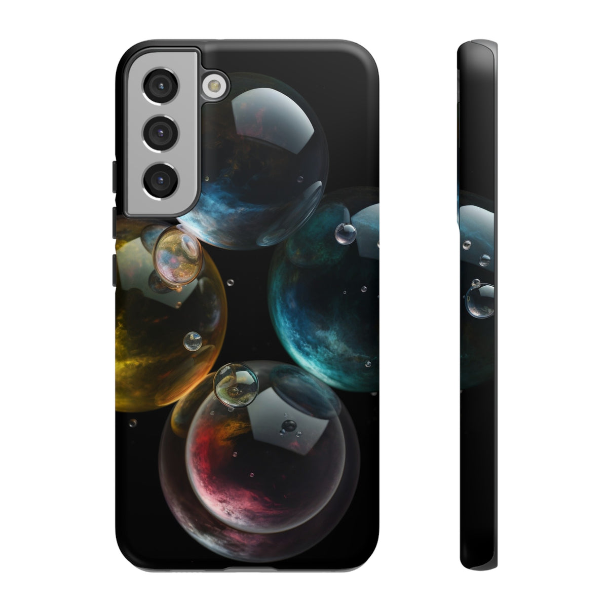 Shiny Bubbles Tough Phone Cases