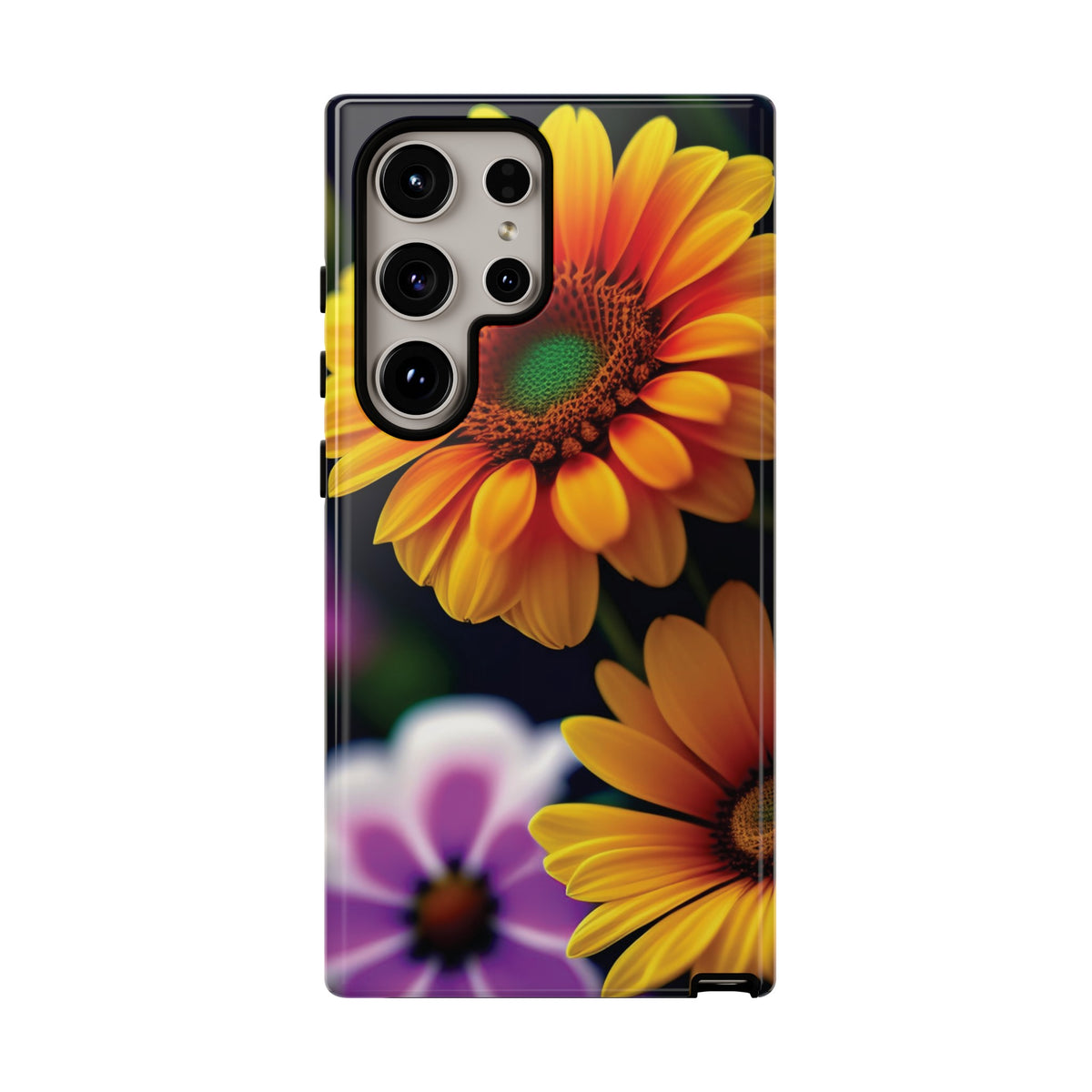 Flowers that are as beautiful as the sun Tough Phone Cases