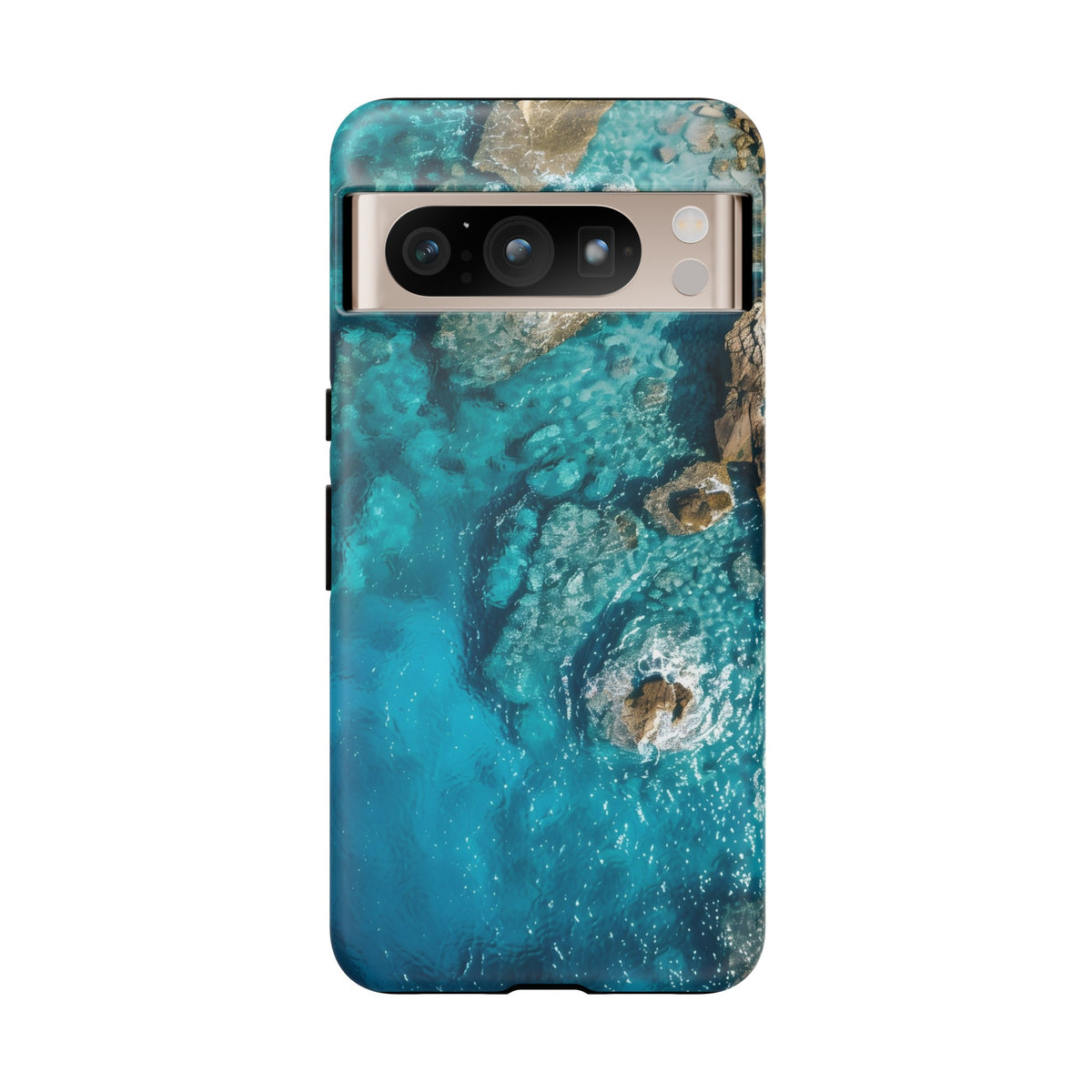 Nature sea landscape with idyllic view of water Tough Phone Case