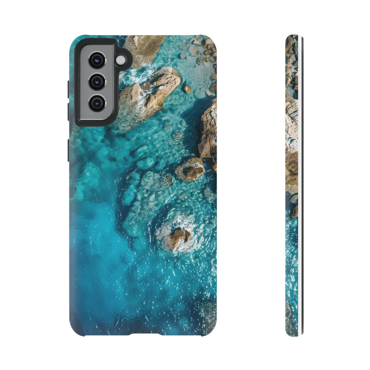 Nature sea landscape with idyllic view of water Tough Phone Case