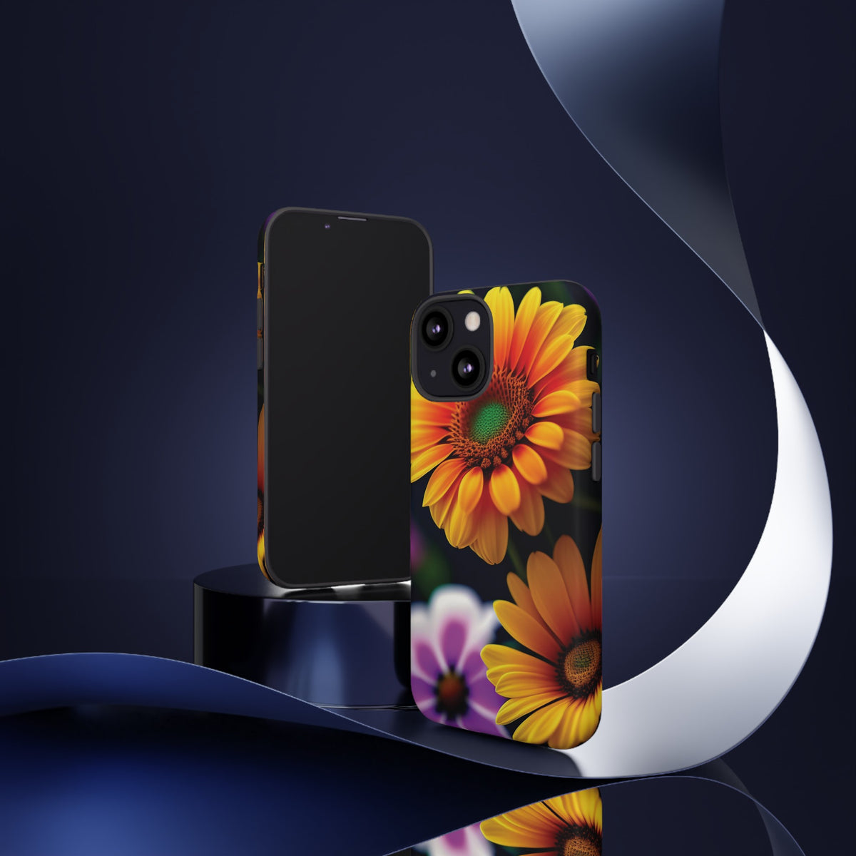 Flowers that are as beautiful as the sun Tough Phone Cases