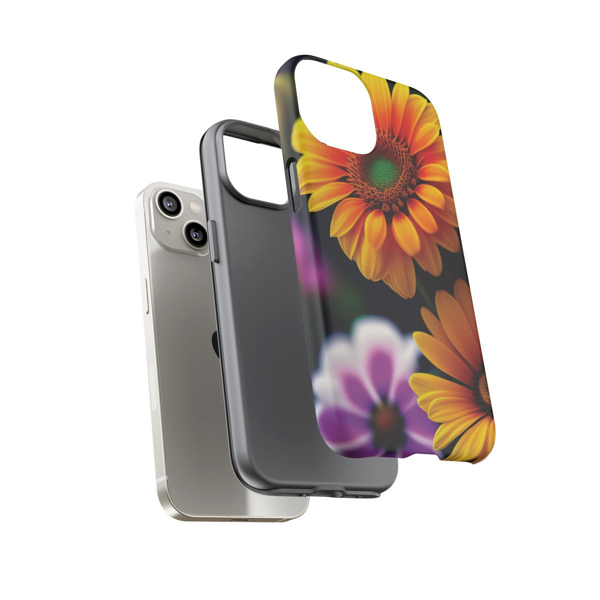 Flowers that are as beautiful as the sun Tough Phone Cases