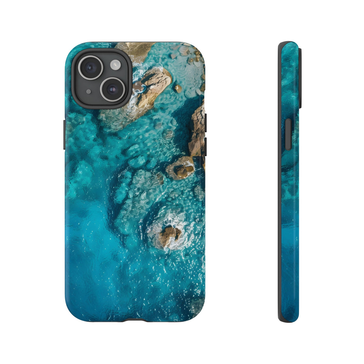 Nature sea landscape with idyllic view of water Tough Phone Case