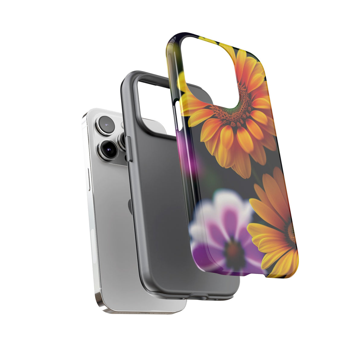 Flowers that are as beautiful as the sun Tough Phone Cases