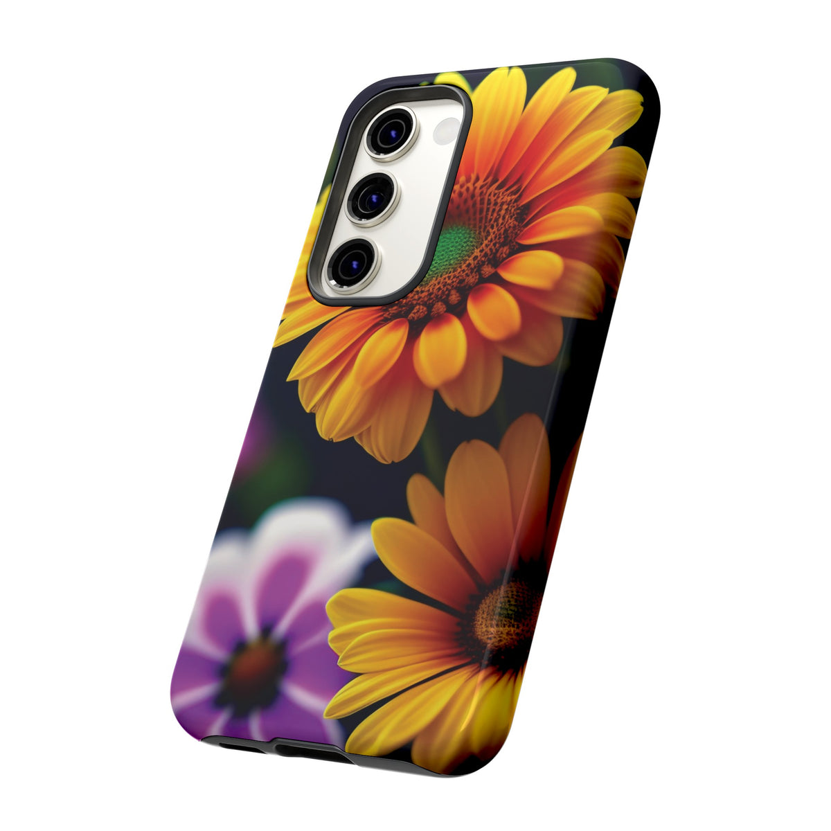 Flowers that are as beautiful as the sun Tough Phone Cases