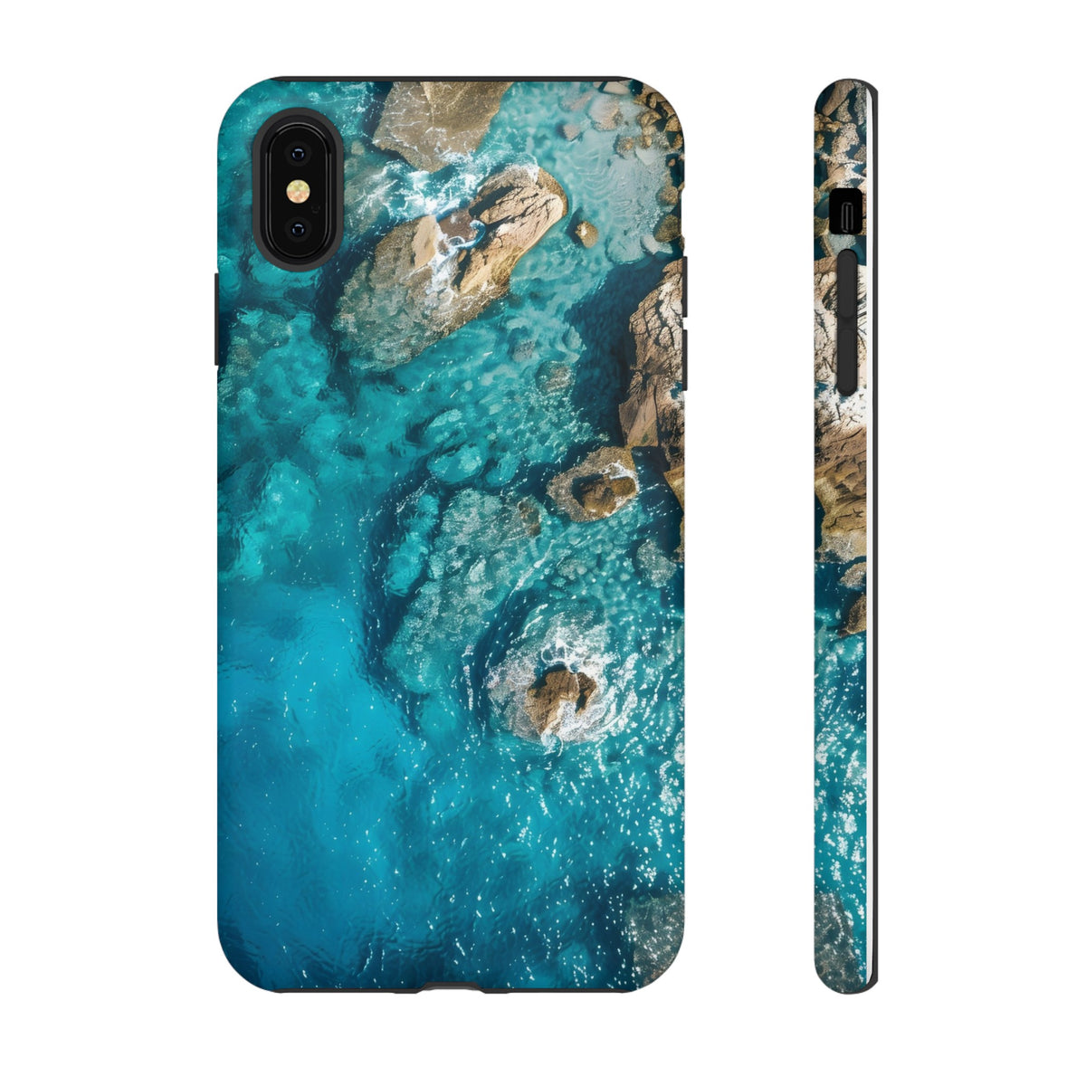 Nature sea landscape with idyllic view of water Tough Phone Case