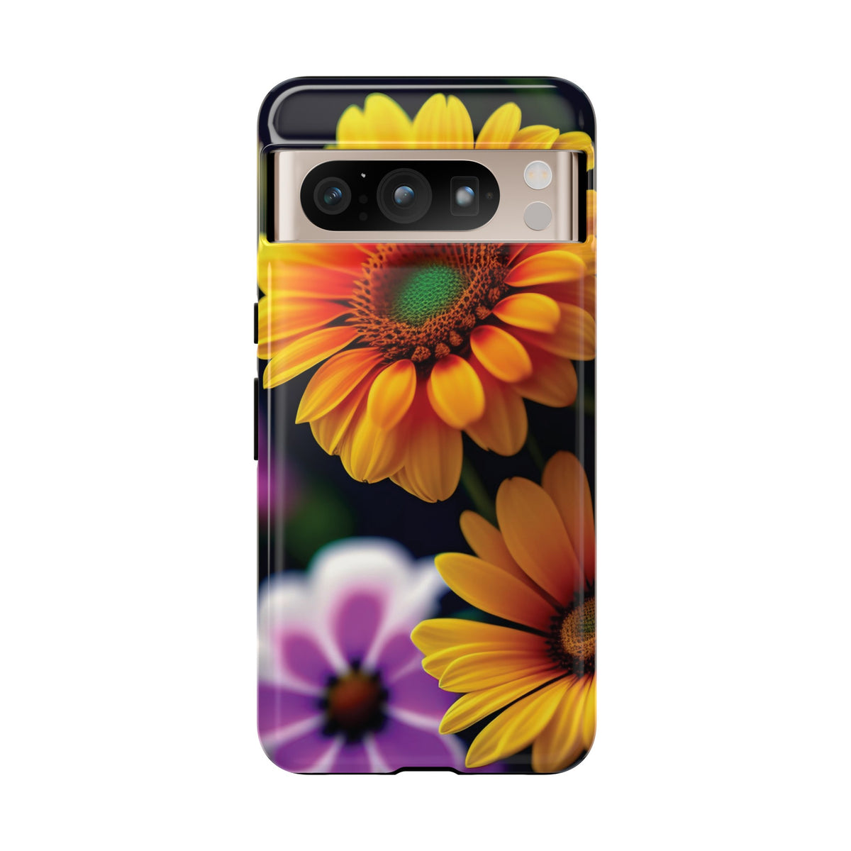 Flowers that are as beautiful as the sun Tough Phone Cases