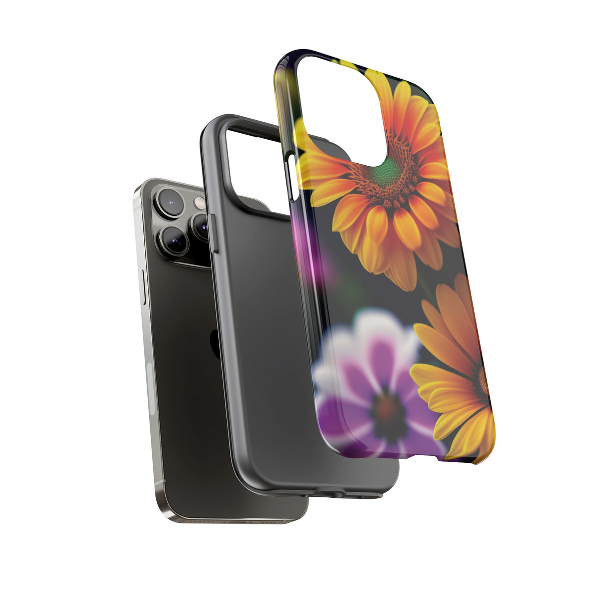 Flowers that are as beautiful as the sun Tough Phone Cases