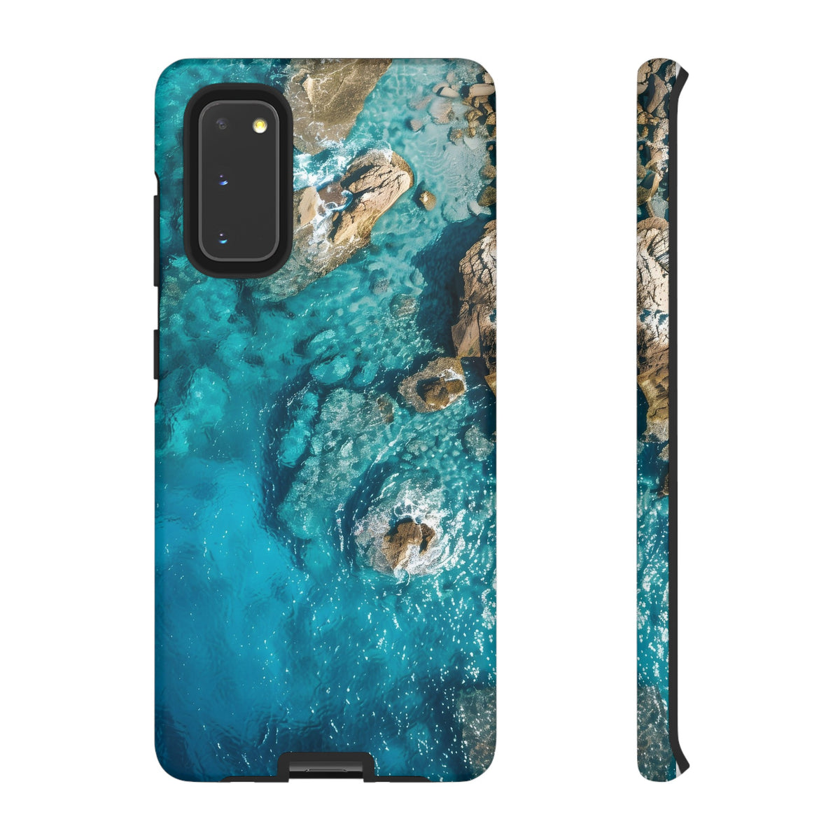 Nature sea landscape with idyllic view of water Tough Phone Case