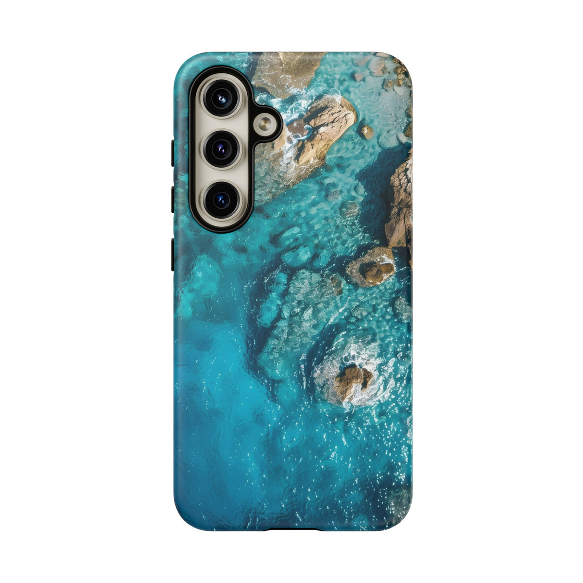 Nature sea landscape with idyllic view of water Tough Phone Case