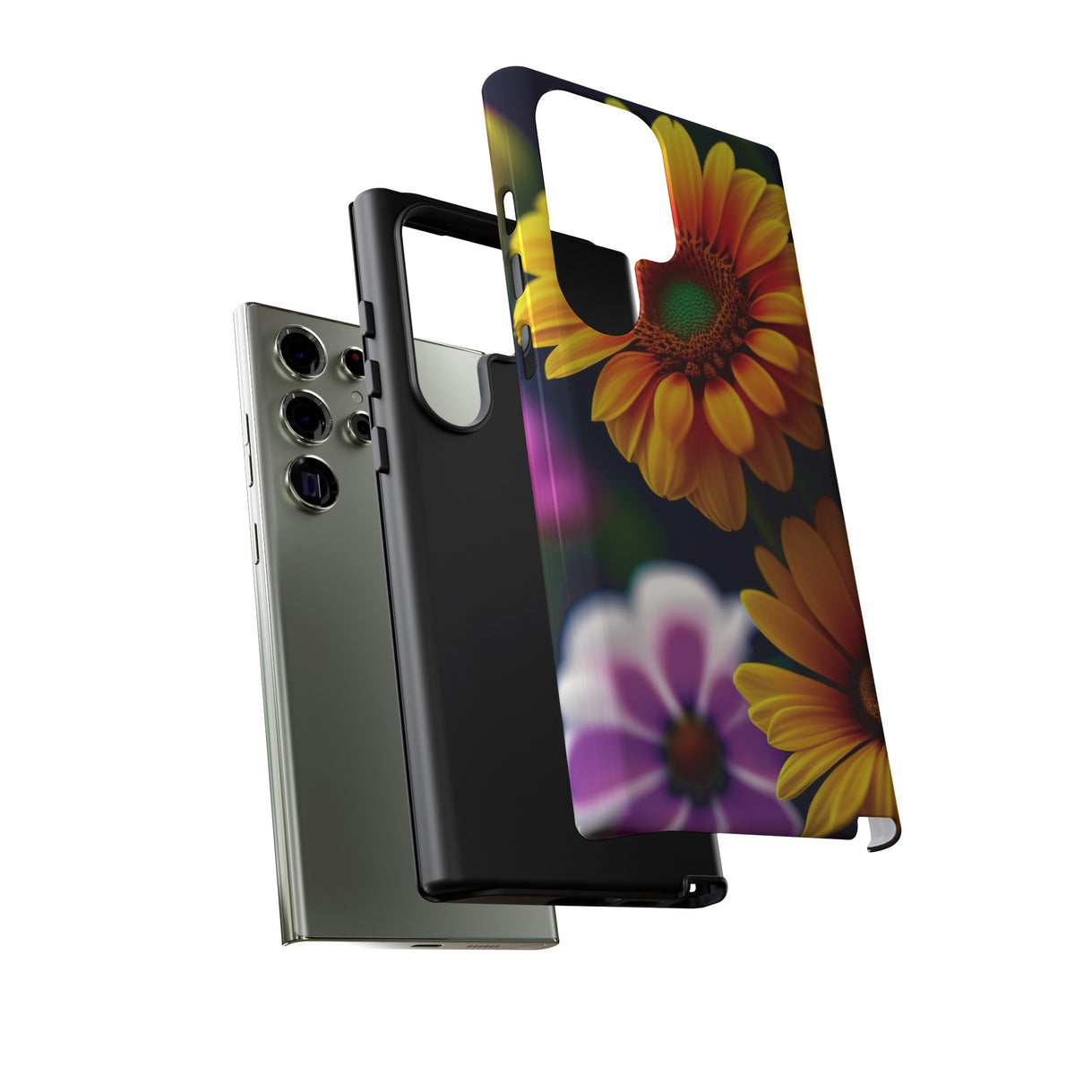 Flowers that are as beautiful as the sun Tough Phone Cases