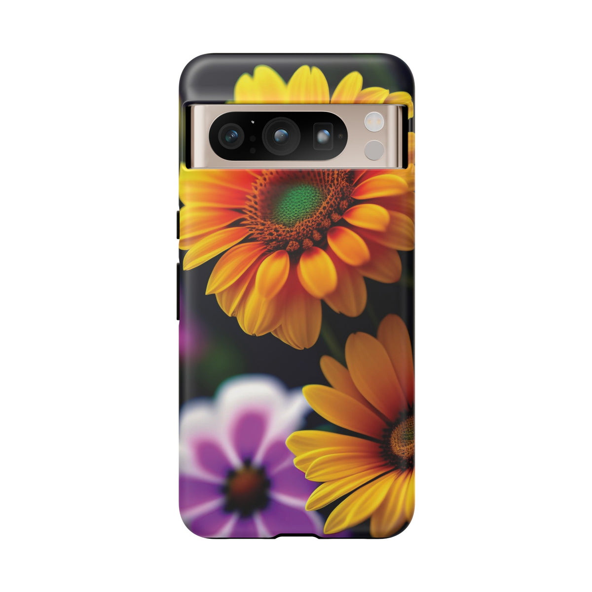 Flowers that are as beautiful as the sun Tough Phone Cases