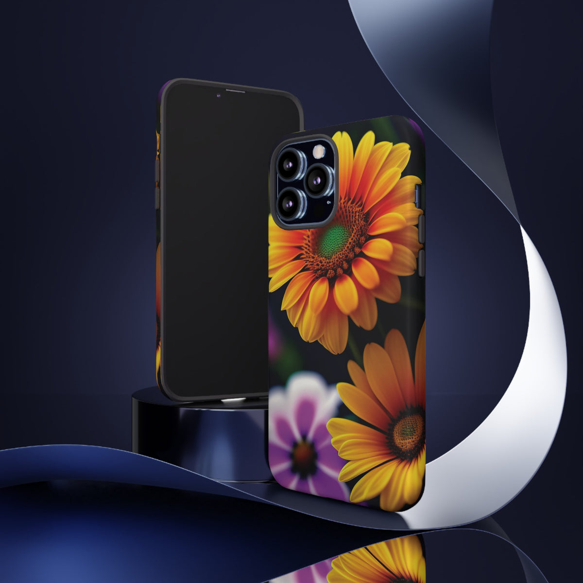 Flowers that are as beautiful as the sun Tough Phone Cases