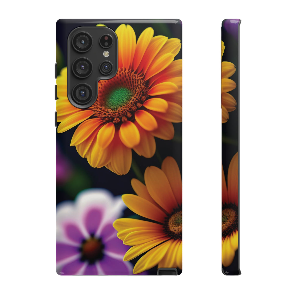 Flowers that are as beautiful as the sun Tough Phone Cases