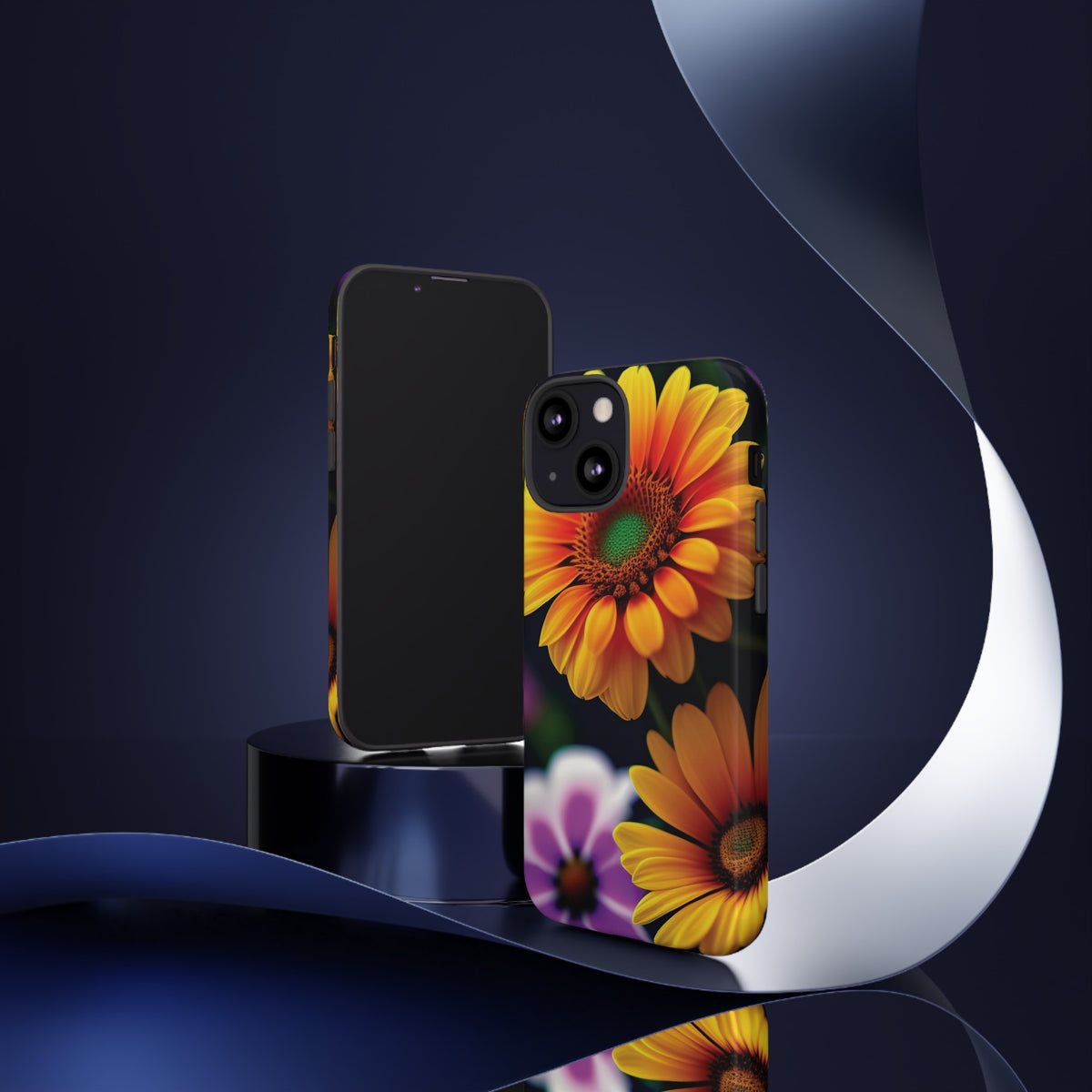 Flowers that are as beautiful as the sun Tough Phone Cases