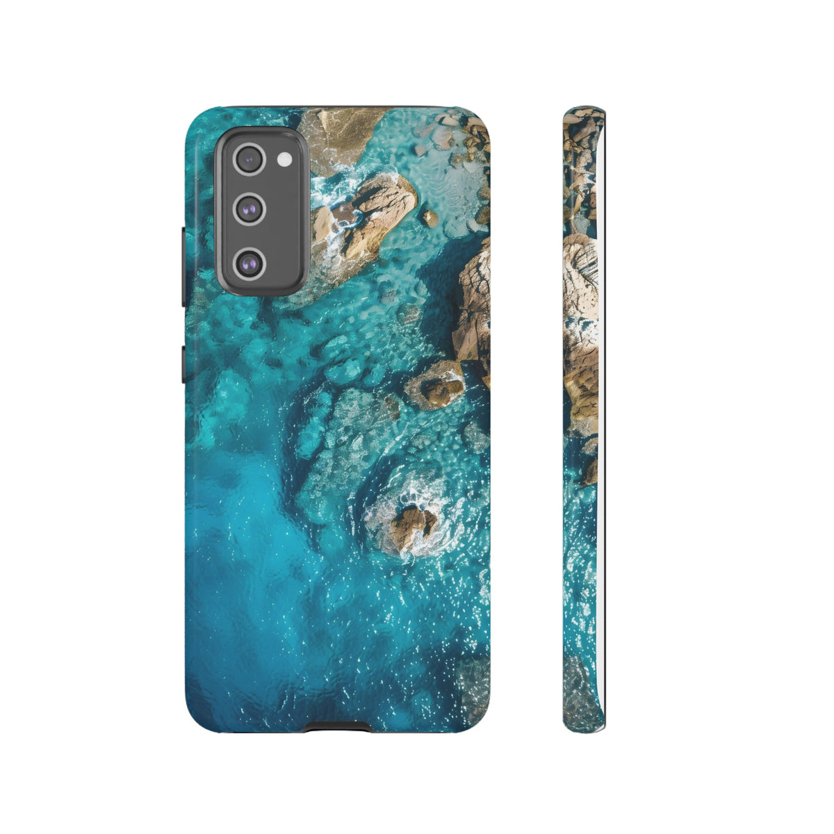 Nature sea landscape with idyllic view of water Tough Phone Case