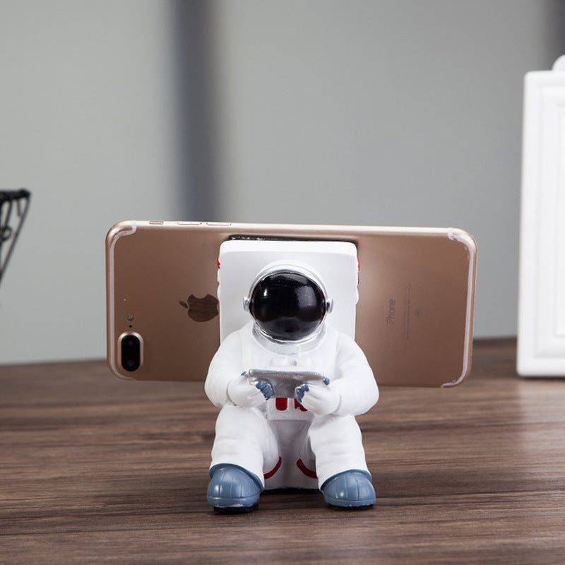 Simple Astronaut Mobile Phone Stand