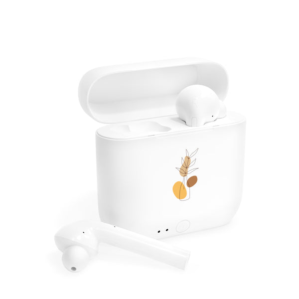 Minimalist Boho flower Wireless Earbuds