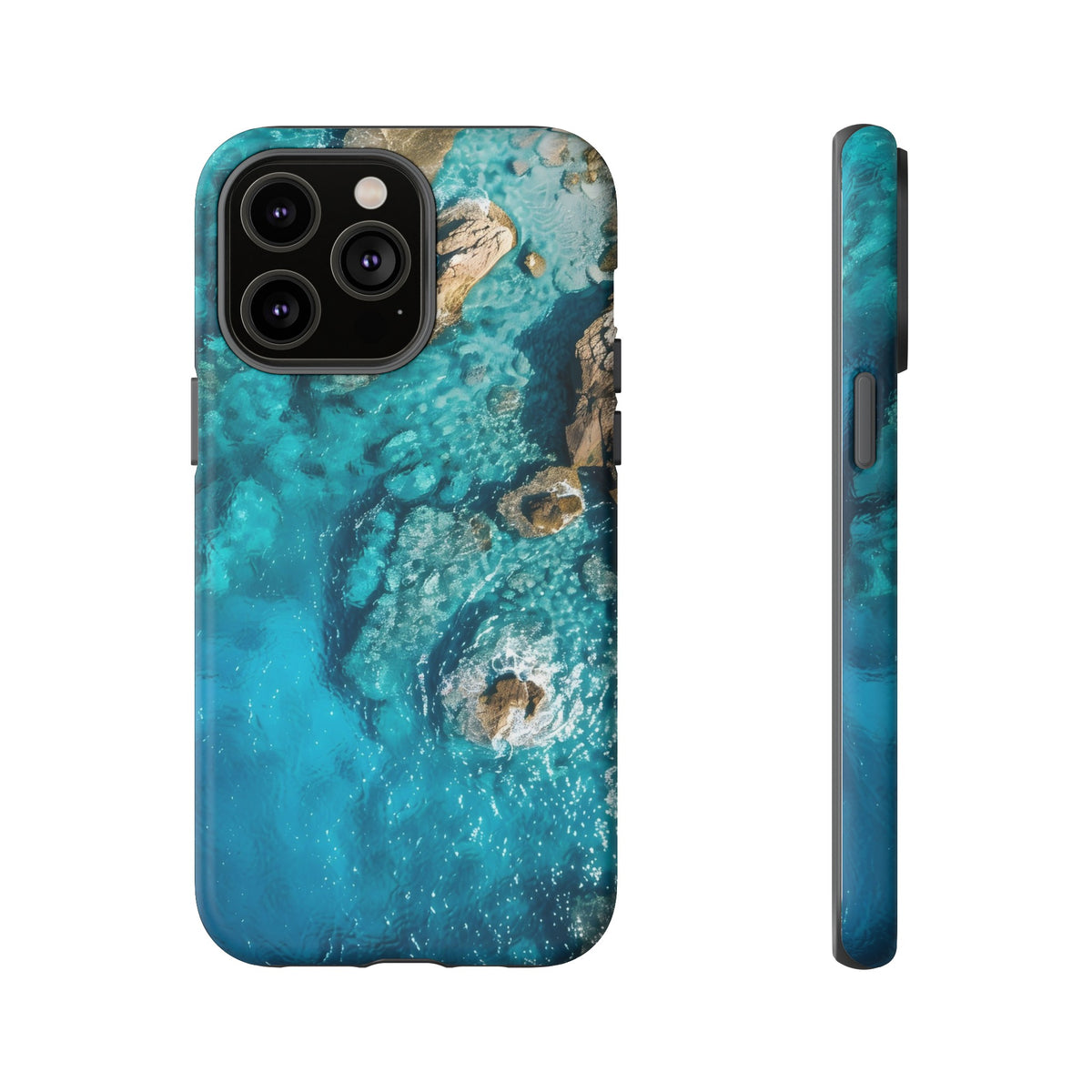 Nature sea landscape with idyllic view of water Tough Phone Case