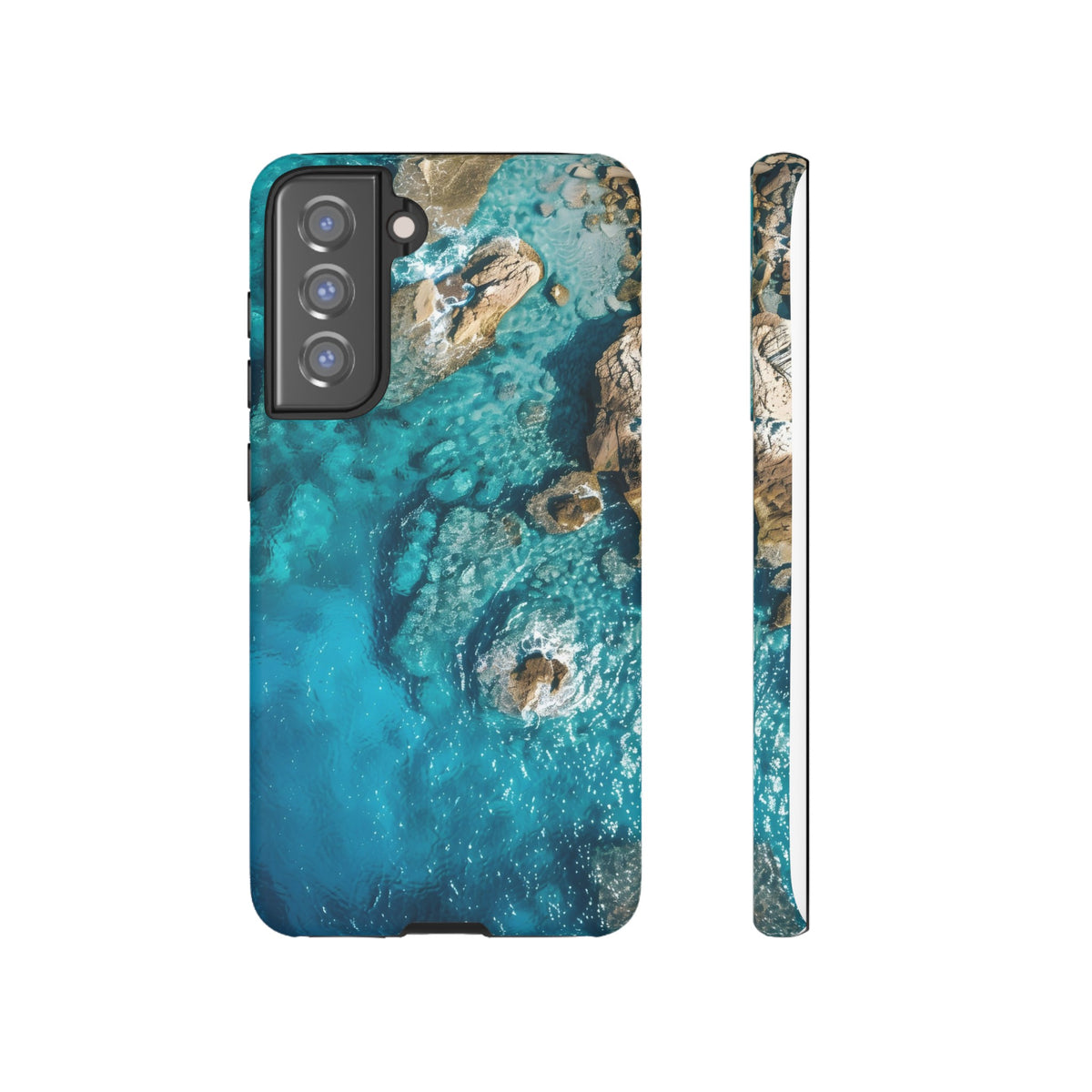 Nature sea landscape with idyllic view of water Tough Phone Case