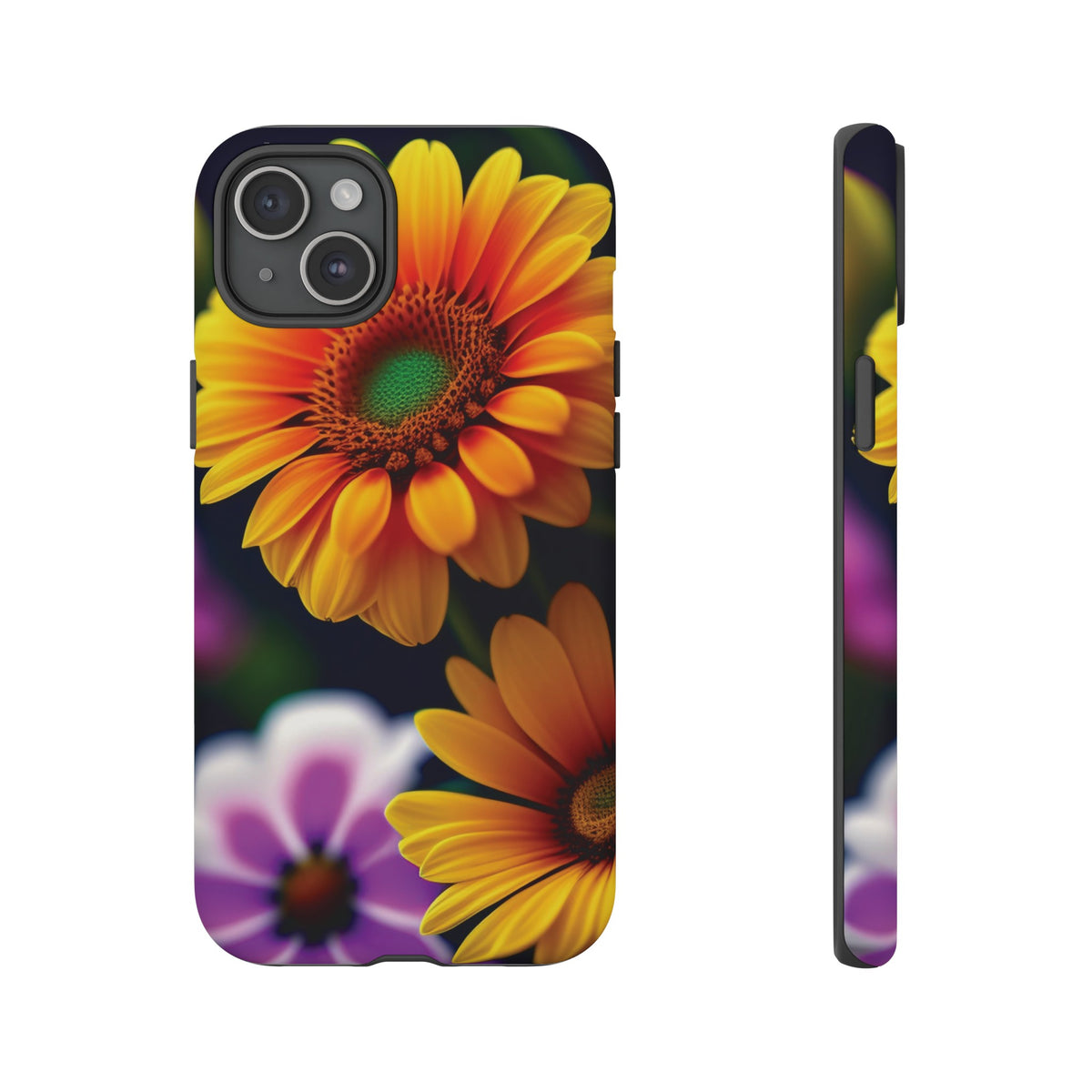 Flowers that are as beautiful as the sun Tough Phone Cases