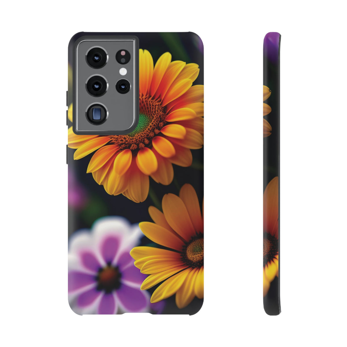 Flowers that are as beautiful as the sun Tough Phone Cases