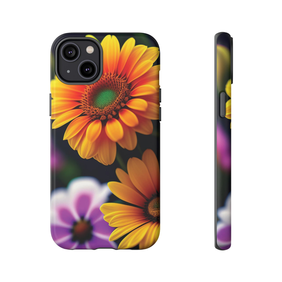 Flowers that are as beautiful as the sun Tough Phone Cases