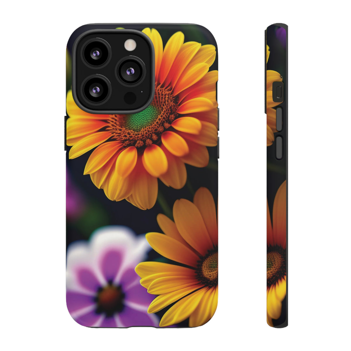 Flowers that are as beautiful as the sun Tough Phone Cases