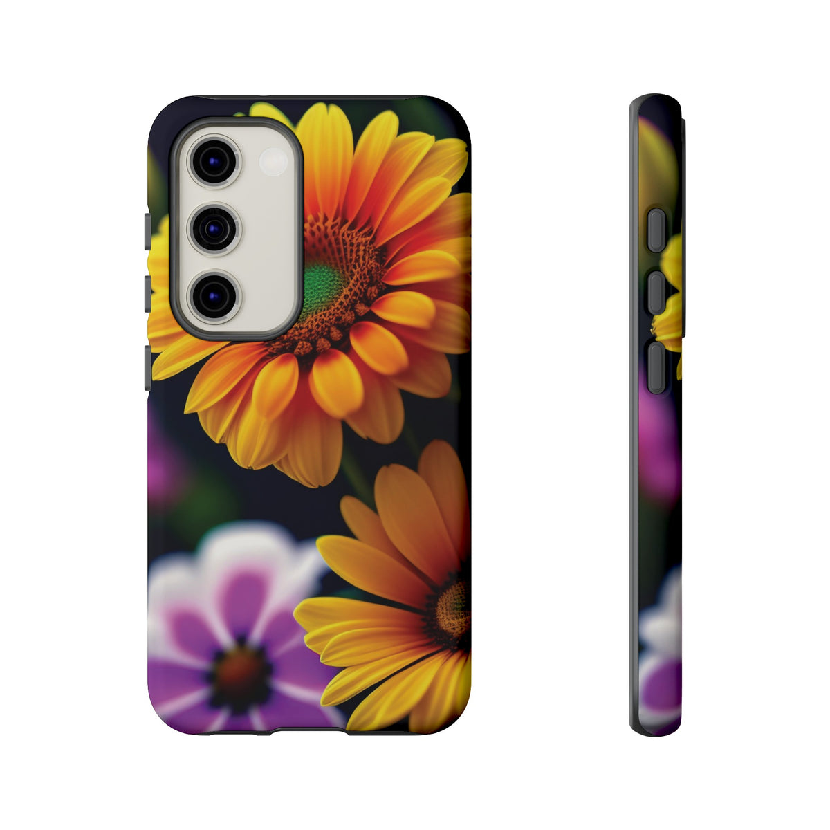 Flowers that are as beautiful as the sun Tough Phone Cases