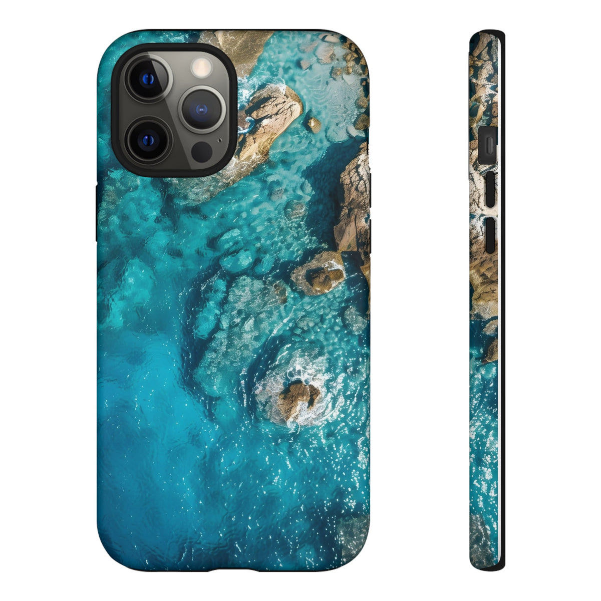 Nature sea landscape with idyllic view of water Tough Phone Case