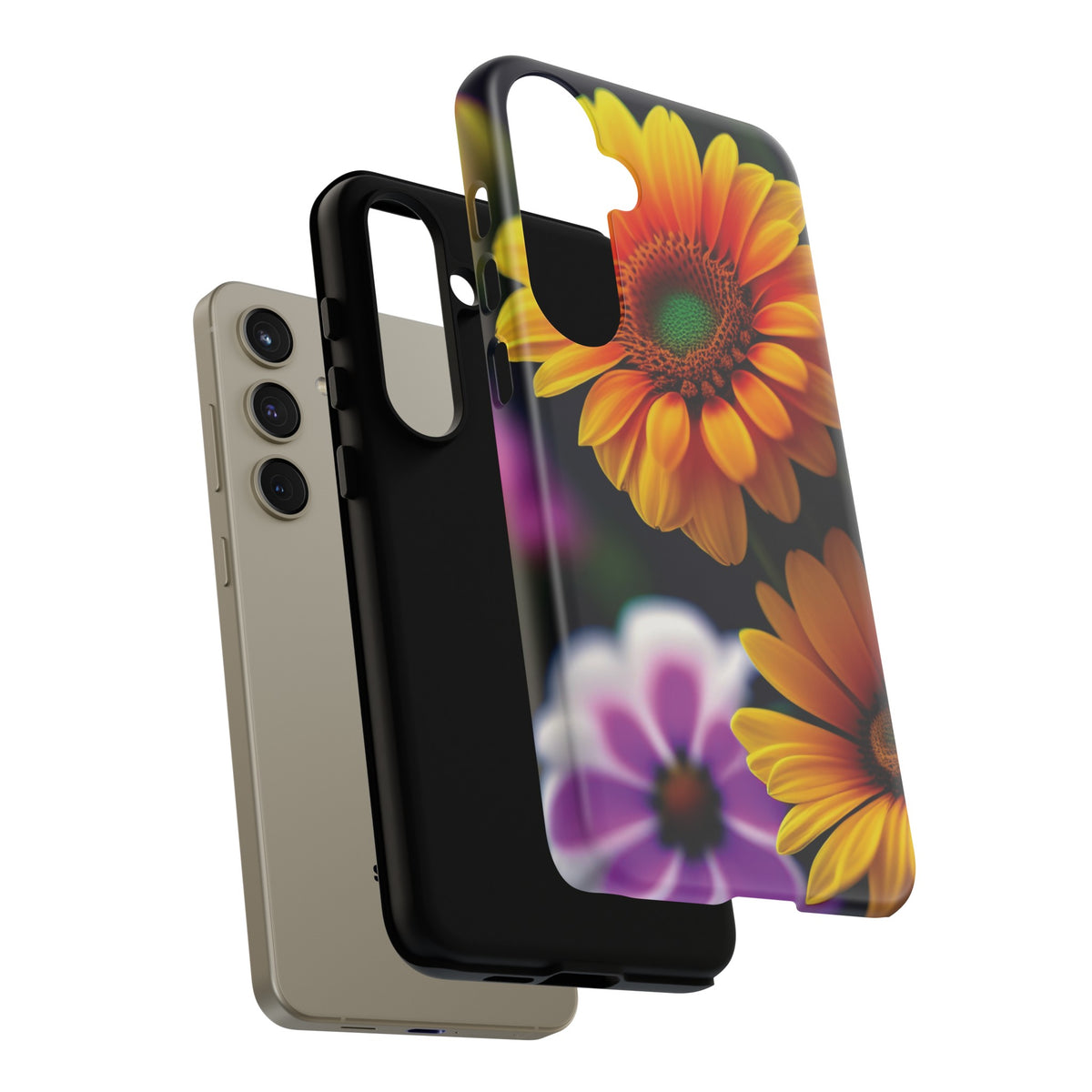 Flowers that are as beautiful as the sun Tough Phone Cases