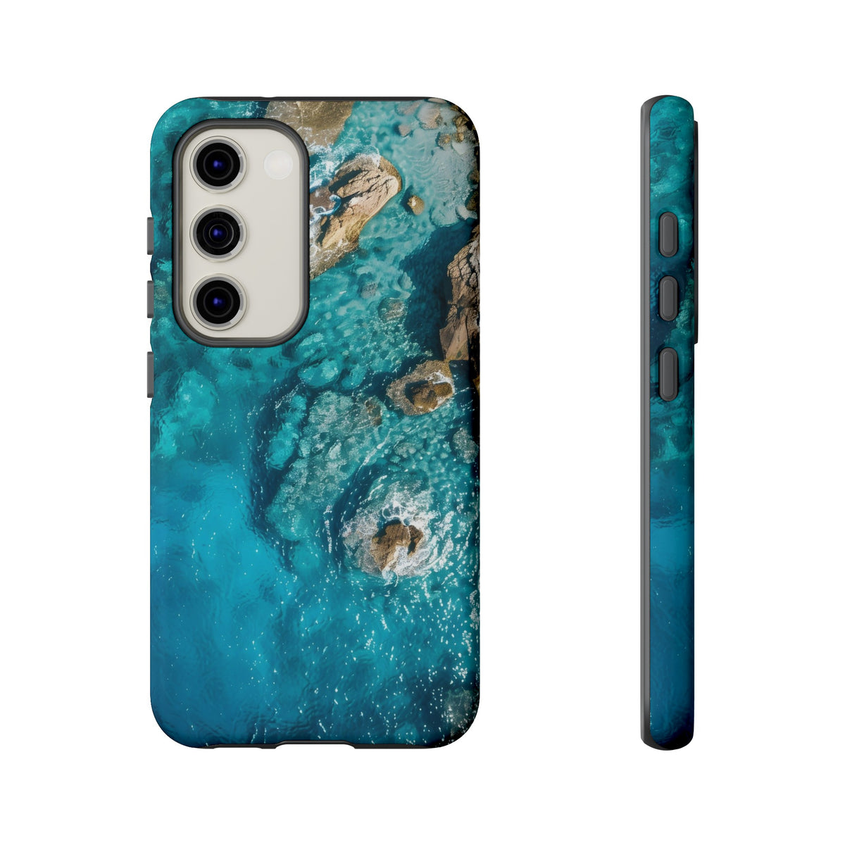 Nature sea landscape with idyllic view of water Tough Phone Case