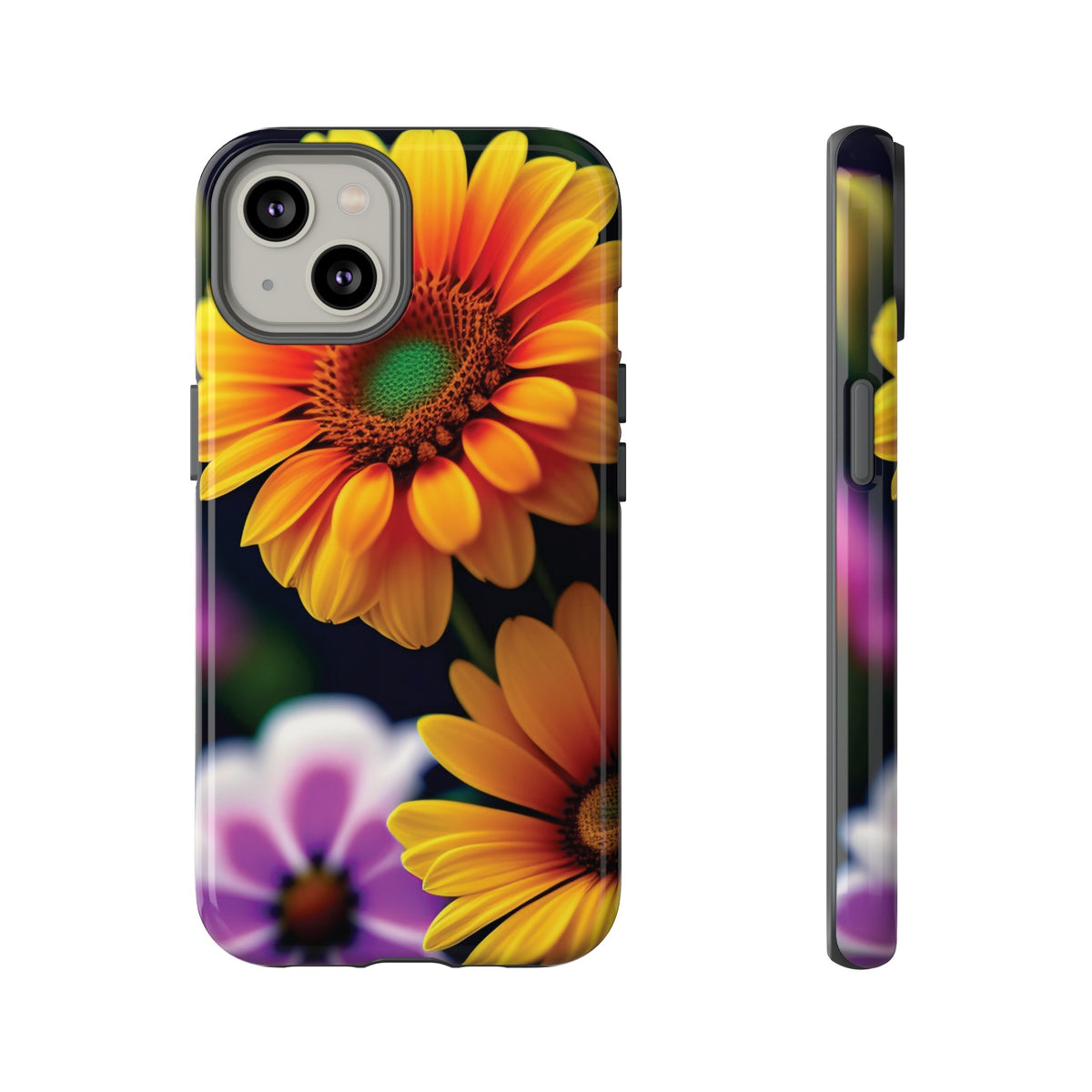 Flowers that are as beautiful as the sun Tough Phone Cases