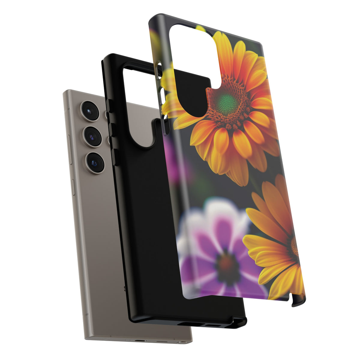 Flowers that are as beautiful as the sun Tough Phone Cases