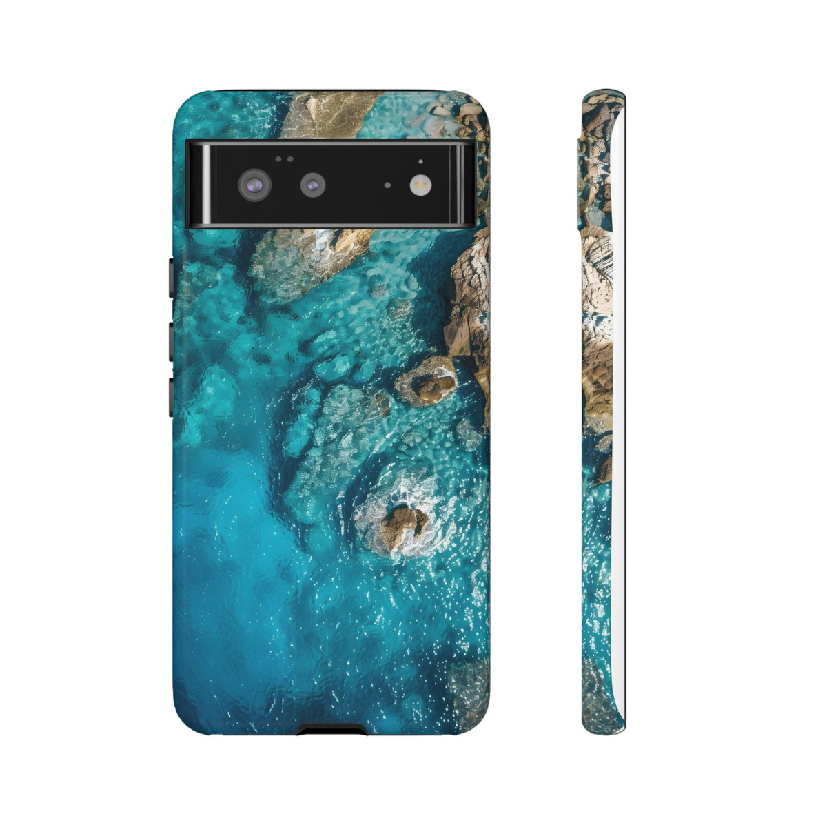 Nature sea landscape with idyllic view of water Tough Phone Case