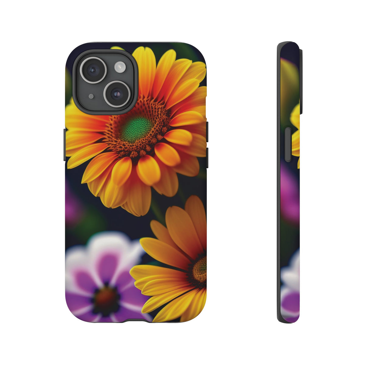 Flowers that are as beautiful as the sun Tough Phone Cases