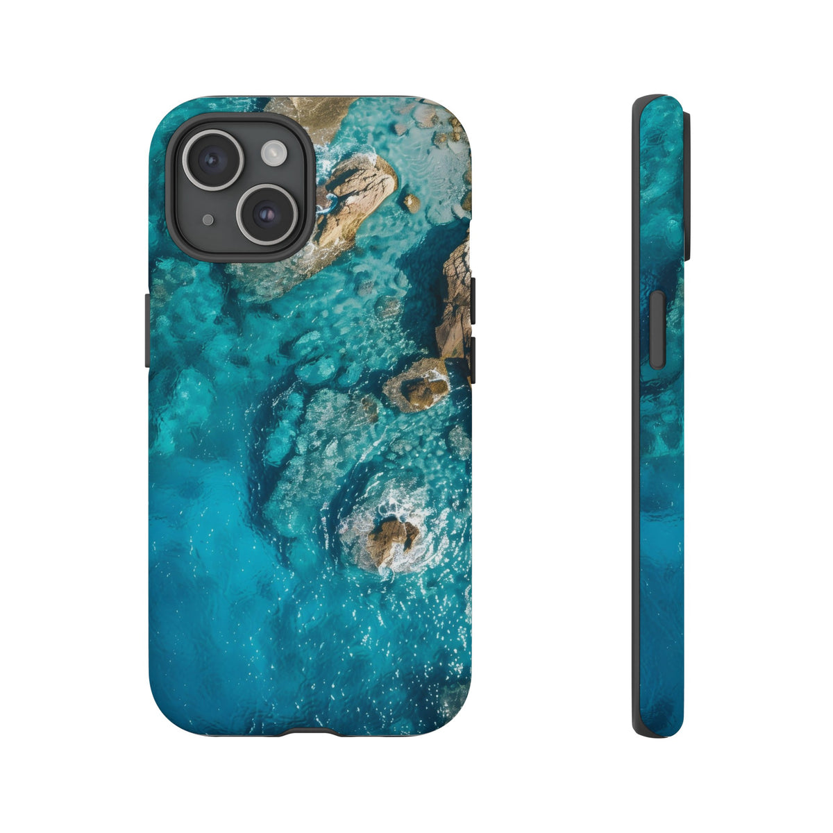 Nature sea landscape with idyllic view of water Tough Phone Case