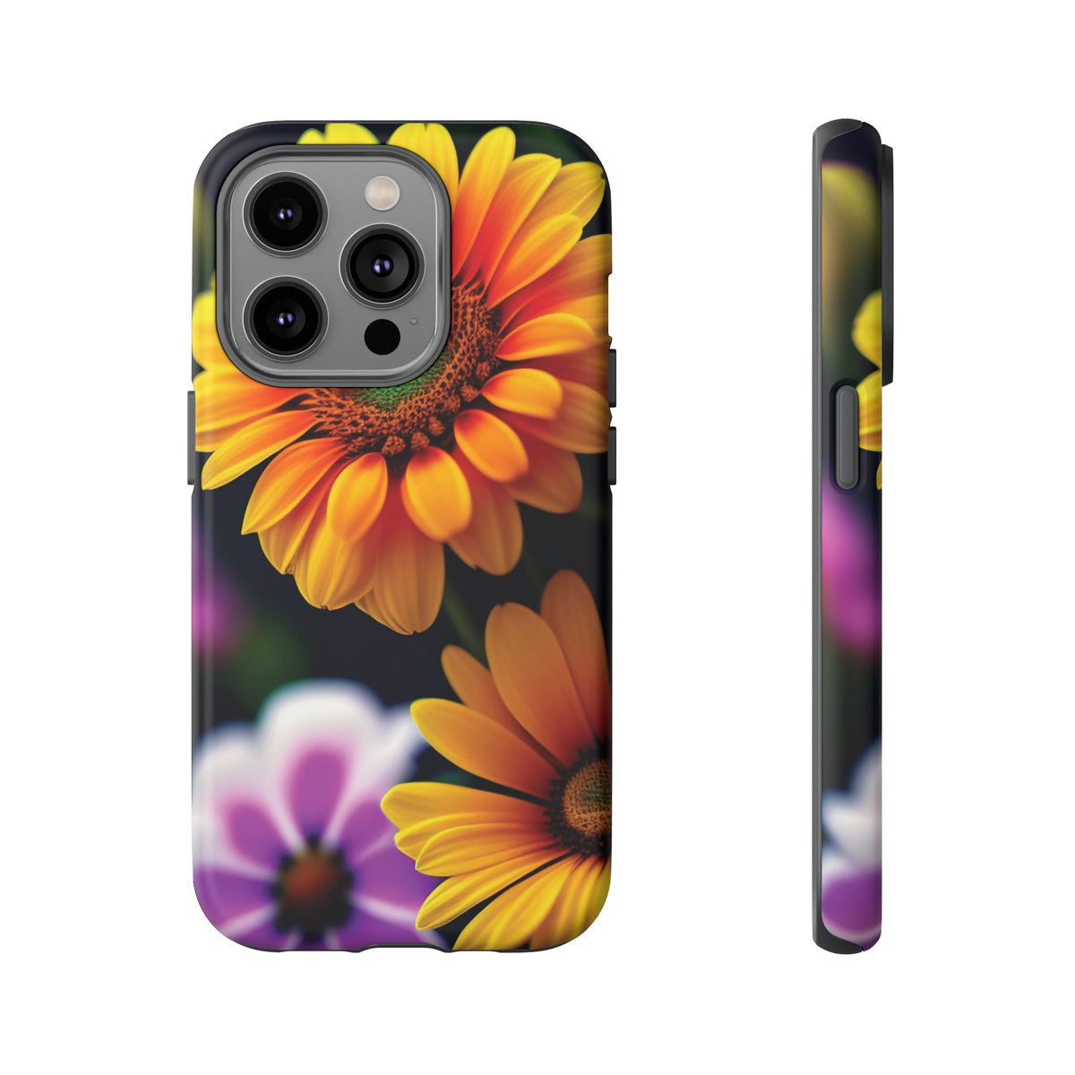 Flowers that are as beautiful as the sun Tough Phone Cases