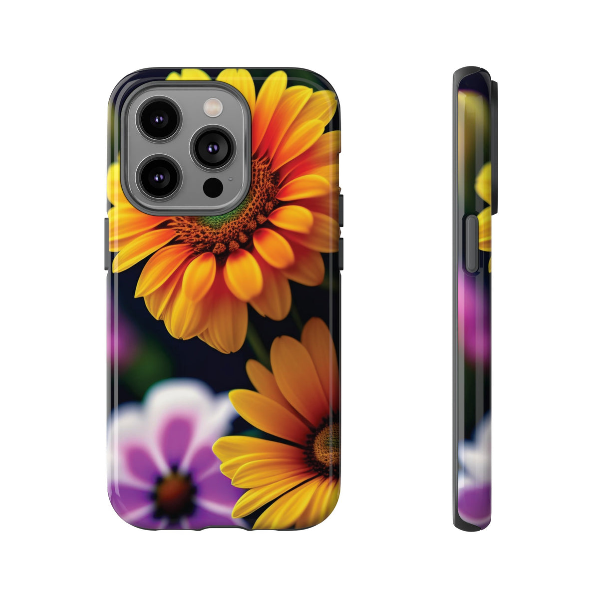 Flowers that are as beautiful as the sun Tough Phone Cases