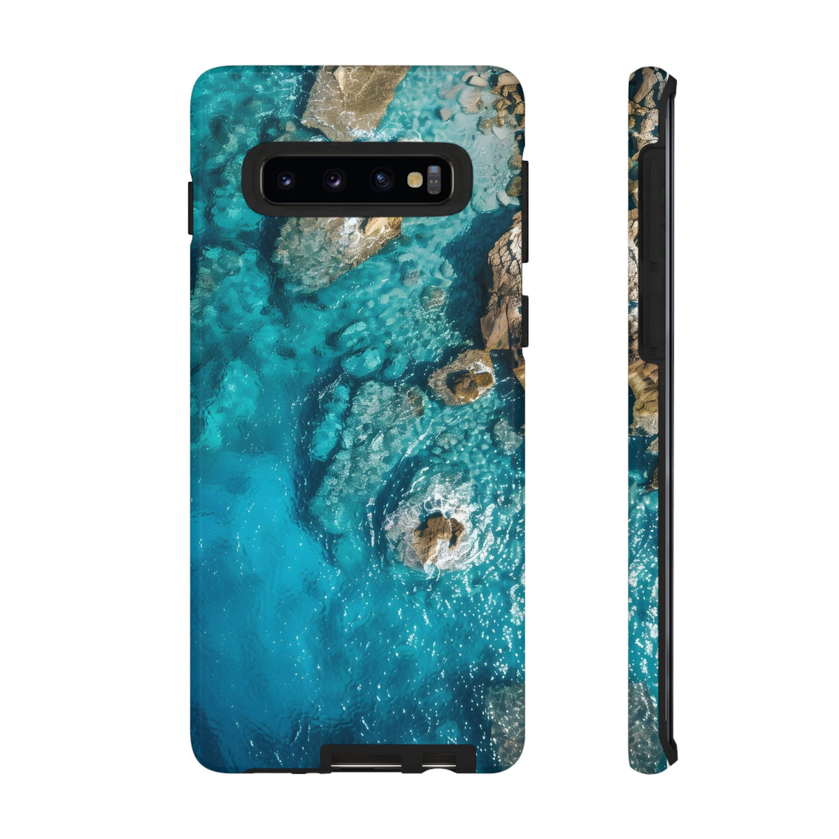 Nature sea landscape with idyllic view of water Tough Phone Case