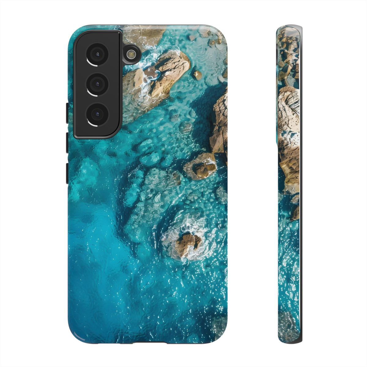 Nature sea landscape with idyllic view of water Tough Phone Case