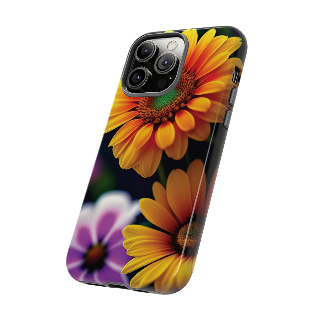 Flowers that are as beautiful as the sun Tough Phone Cases