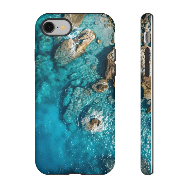 Nature sea landscape with idyllic view of water Tough Phone Case