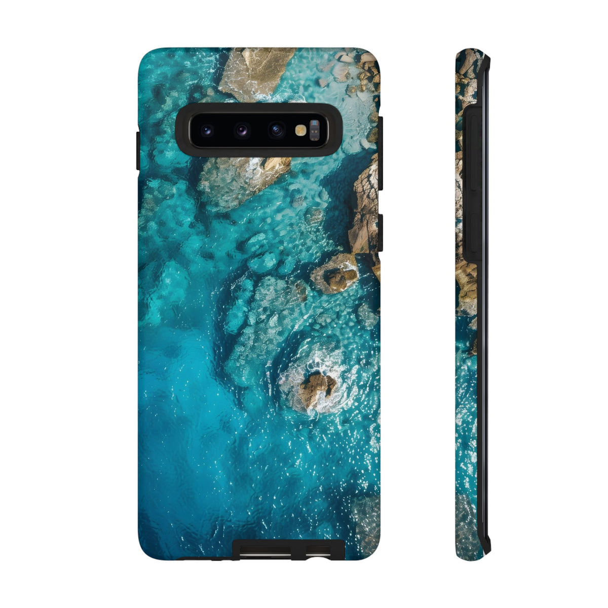 Nature sea landscape with idyllic view of water Tough Phone Case